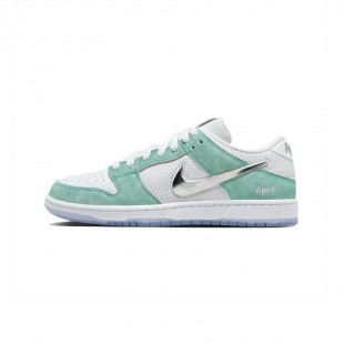 나이키X 에이프릴 스케이트보드 SB 덩크 로우 블루실버 NIKE X APRIL SKATEBOARDS Dunk Low FD2562-400