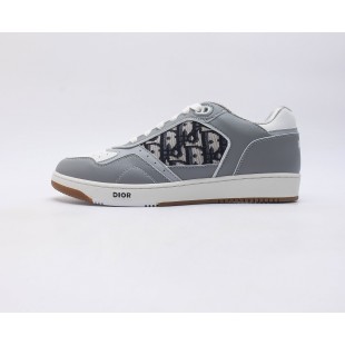 디올 B27 로우탑 스니커즈 그레이 Dior B27 Low-Top Sneakers Gray 3SN272ZIR-H165