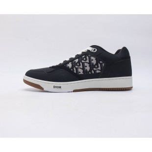 디올 B27 로우탑 스니커즈 블랙 Dior B27 Low-Top Sneakers Black 3SN272ZIR-H965