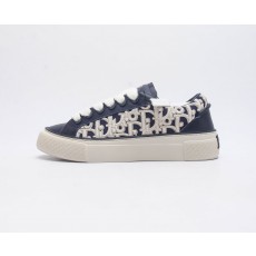 디올 B33 스니커즈 - 리미티드 리브 넘버드 에디션 네이비 블루 크림 오블리크 레이즈드 Dior B33 Sneakers 3SN303ZYQ-H561