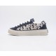 디올 B33 스니커즈 - 리미티드 리브 넘버드 에디션 네이비 블루 크림 오블리크 레이즈드 Dior B33 Sneakers 3SN303ZYQ-H561