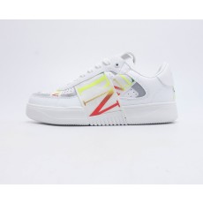 발렌티노 송아지 가죽 & 패브릭 밴드 VL7N 로우탑 스니커즈 화이트 멀티컬러 Valentino Calfskin VL7N Low-Top Sneakers With Bands White Multicolor S0C58GWJ2QM
