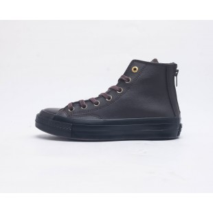 컨버스 척70 레더 지퍼 브라운 Converse Chuck70 Leather ZIP brown A02110C 