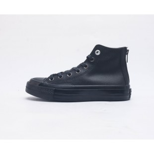 컨버스 척70 레더 지퍼 블랙 Converse Chuck70 Leather ZIP Black A08159C