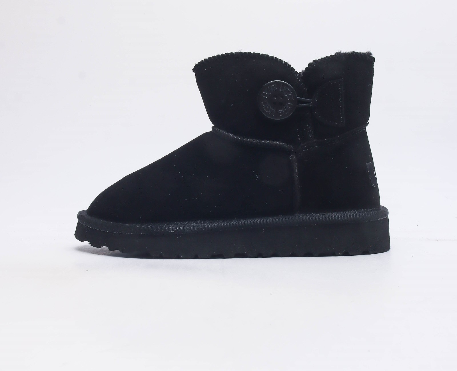 어그 미니 베일리 버튼 2 부츠 블랙 UGG Mini Bailey Button II Boots Black 1016422-BLK 