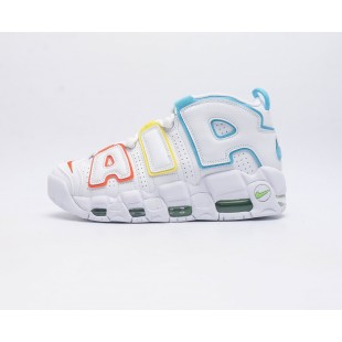 나이키 에어 모어 업템포 화이트 레인보우 Nike Air More Uptempo '96 FJ4624-100 