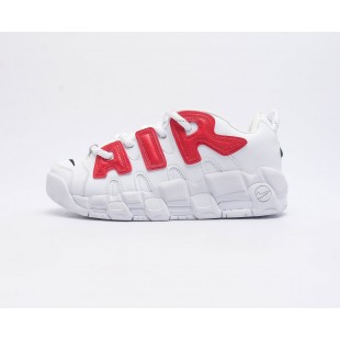 나이키 x 앰부쉬 에어 모어 업템포 로우 화이트/레드 AMBUSH x Nike Air More Uptempo Low  '96 FB1299-401