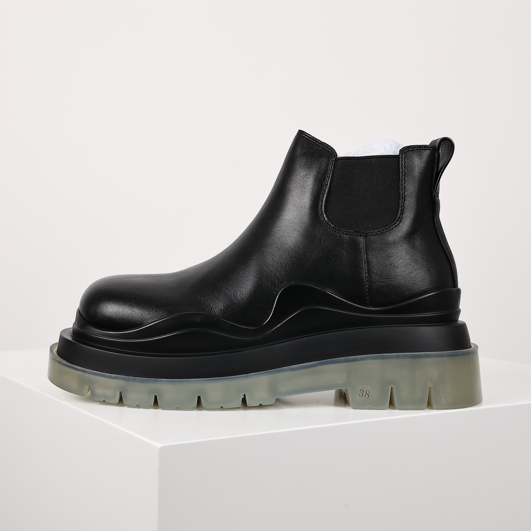 보테가 베네타 BOTTEGA VENETA 타이어 앵클 첼시 부츠