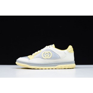 구찌 스니커즈 오프화이트 레더 Gucci MAC80 ‎747954 AACNW 9148