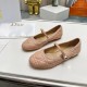 디올 발레 플랫 슈즈 CChristian Dior BALLET FLAT KDB860CQC_S900