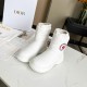 디올 앵글 부츠 Frost Ankle Boot white