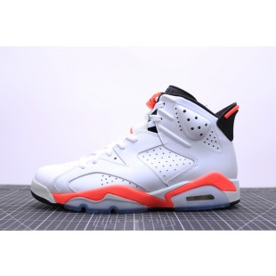 나이키 에어 조던 6 레트로 Nike Air Jordan 6 Retro Infrared White 384664-123