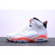 나이키 에어 조던 6 레트로 Nike Air Jordan 6 Retro Infrared White 384664-123