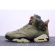 Tavis Scot x 나이키 에어 조던 6 레트로 Travis Scott x Nike Air Jordan 6 Medium Olive CN1084-200