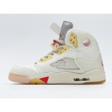 Off White x 나이키 에어 조던 5 Off White x Nike Air Jordan 5 AJ5 OW CT8480-002