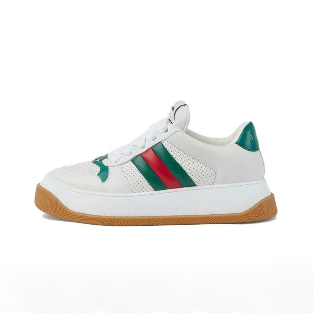 구찌 스크리너 레더 스니커즈 Gucci Screener Leather Sneakers