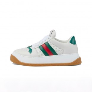 구찌 스크리너 레더 스니커즈 Gucci Screener Leather Sneakers