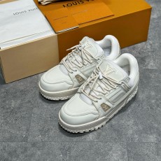 루이비통 LV 트레이너 맥시 스니커즈 화이트 Louis Vuitton LV Trainer Maxi Sneakers White