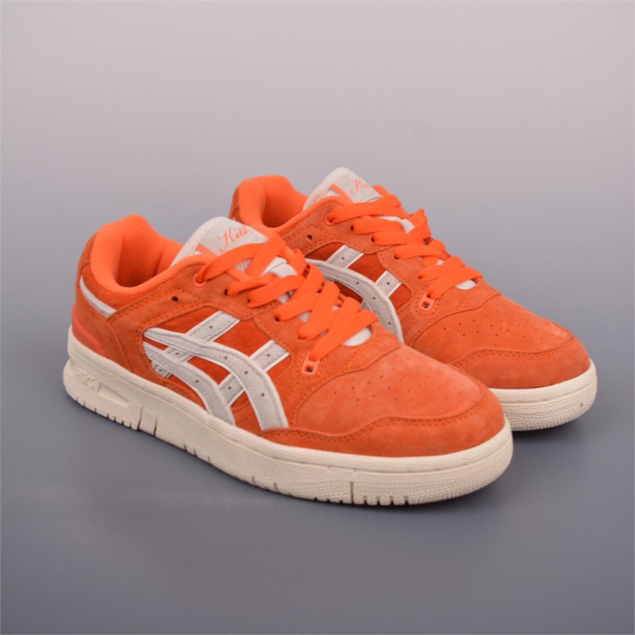 아식스 x 키스 EX89 스칼렛 아이비스 앤티크 화이트 Asics x Kith EX89 Scarlet Ibis Antique White 1201A894-800