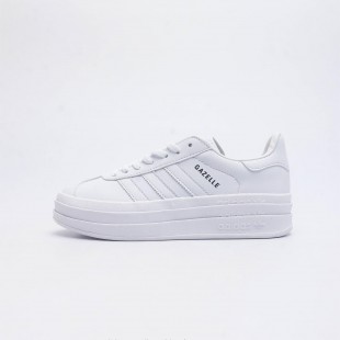 (W) 아디다스 가젤 볼드 트리플 화이트 Adidas Gazelle Bold Triple White IE5130