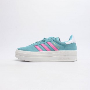 (W) 아디다스 가젤 볼드 플래쉬 아쿠아 루시드 핑크 Adidas Gazelle Bold Flash Aqua Lucid Pink ID7026