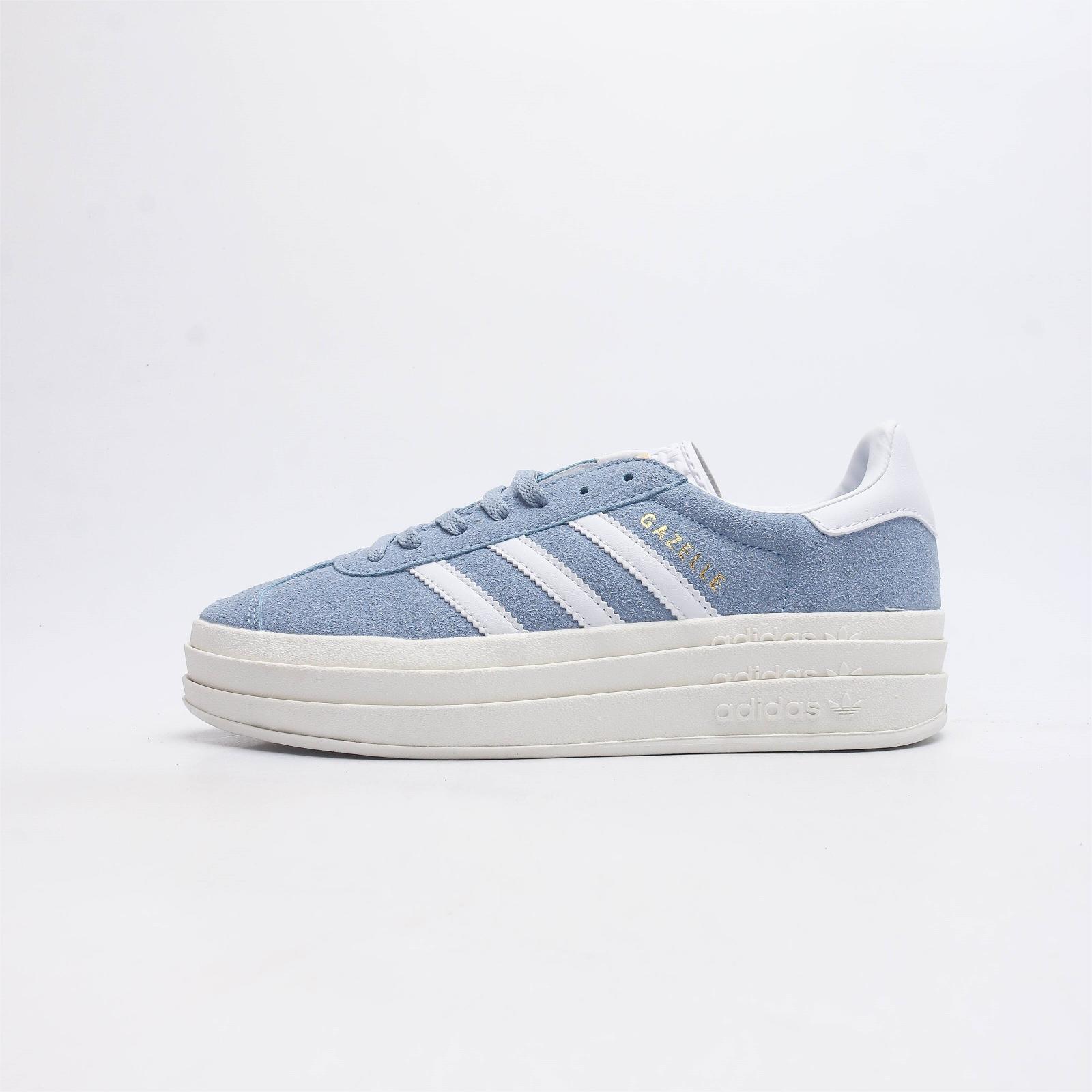 (W) 아디다스 가젤 볼드 클리어 스카이 화이트 Adidas Gazelle Bold Clear Sky White ID6991