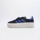 (W) 아디다스 가젤 볼드 코어 블랙 루시드 블루 Adidas Gazelle Bold Core Black Lucid Blue HQ4408