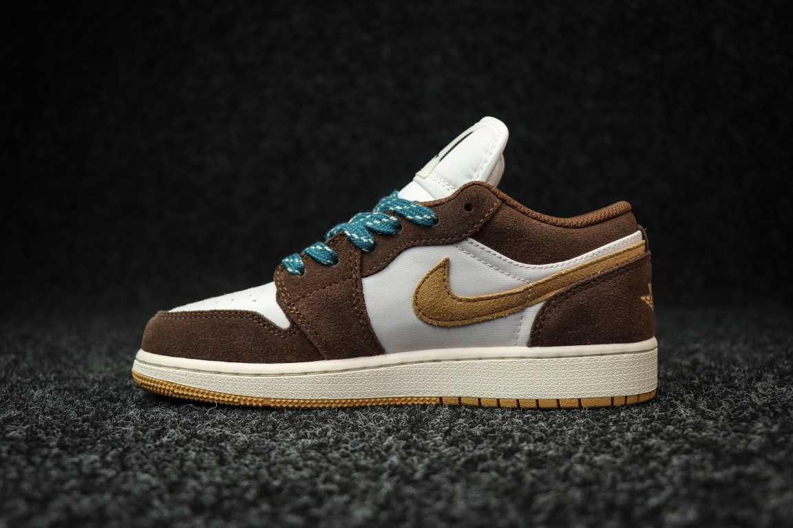 나이키 조던 1 로우 SE 카카오 와우 (GS) Jordan 1 Low SE Cacao Wow FB2216-200