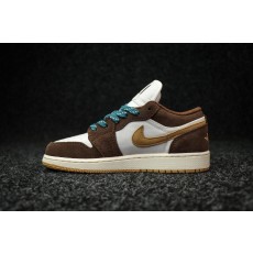 나이키 조던 1 로우 SE 카카오 와우 (GS) Jordan 1 Low SE Cacao Wow FB2216-200