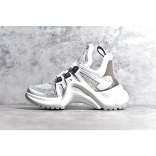 루이비통 LV 아치라이트 스니커즈 베이지 Louis Vuitton LV Archlight Sneakers Beige