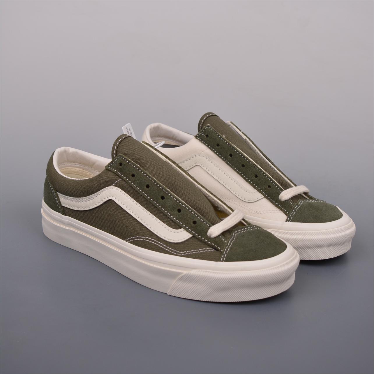 반스 볼트 OG 스타일 36 LX Pilgrim Surf + Supply x Vans Vault OG Style 36 LX VN0A3AUURY6