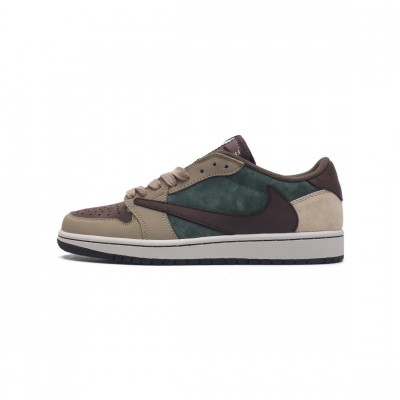 조던 1 x 트래비스 스캇 레트로 로우 OG SP Nike Jordan 1 x Travis Scott Retro Low OG SP Military Blue DM7866