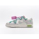 나이키 x 오프화이트 덩크 로우 더 50 - 로트 36 Nike x Off-White Dunk Low The 50 - Lot 36 DJ0950-107
