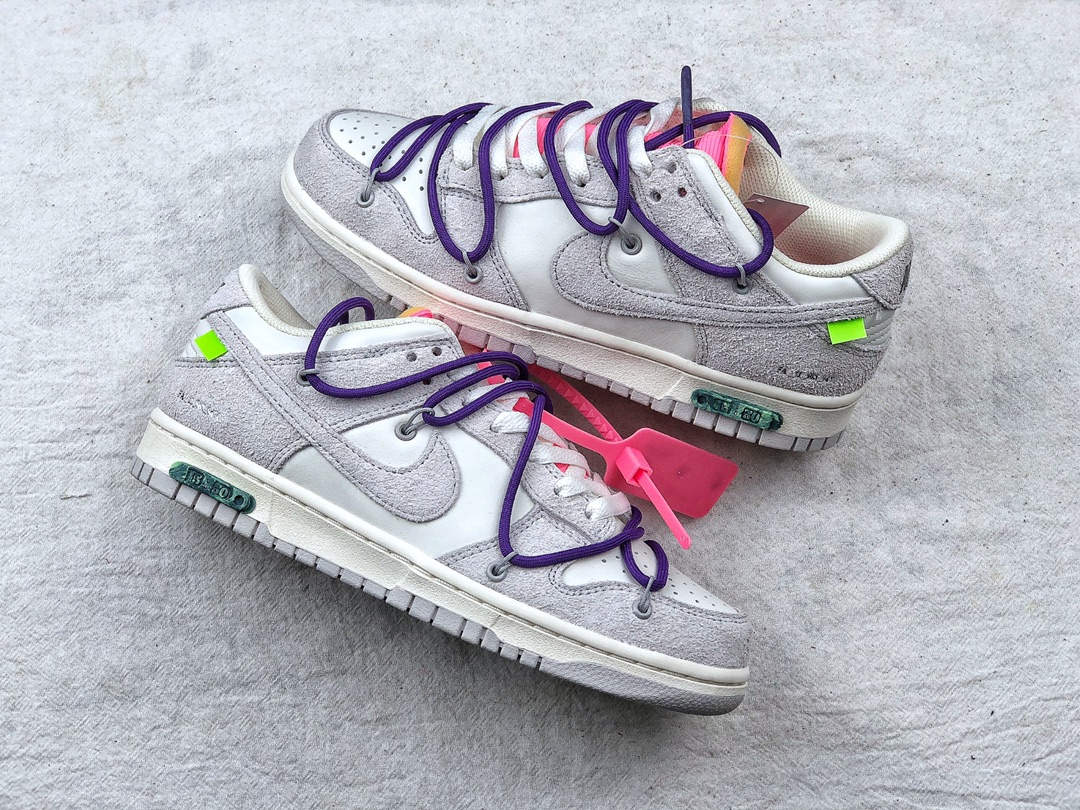 나이키 x 오프화이트 덩크 로우 더 50 - 로트 15 Nike x Off-White Dunk Low The 50 - Lot 15 DJ0950-101