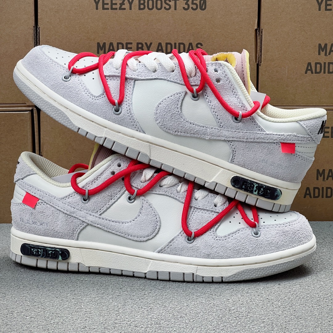 나이키 x 오프화이트 덩크 로우 더 50 - 로트 33 Nike x Off-White Dunk Low The 50 - Lot 33 DJ0950-118
