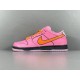 나이키 x 파워퍼프걸 SB 덩크 로우 프로 QS 블라썸 Nike x The Powerpuff Girls SB Dunk Low Pro QS Blossom FD2631-600
