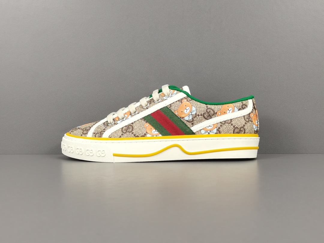 구찌 X KAI 1977 테니스 스니커즈 GUCCI x Kai Tennis 1977 Shoes 'Beige' 660022-2YF10-8960
