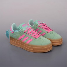 (W) 아디다스 가젤 볼드 펄스 민트 핑크 (W) Adidas Gazelle Bold Pulse Mint Pink H06125