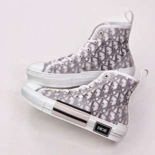 디올 B23 오블리크 스니커즈 Dior B23 Oblique High Top Sneakers