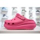 크록스 클래식 플랫폼 클로그 본 Crocs Classic Platform Clog Bone