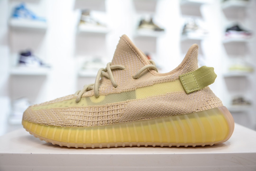 아디다스 이지 부스트 350 V2 Adidas Yeezy Boost 350 V2 Flax FX9028