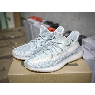 아디다스 이지 부스트 350 V2 클라우드 화이트 - 논리플렉티브 Adidas Yeezy Boost 350 V2 Cloud White - Non-Reflective FW3043